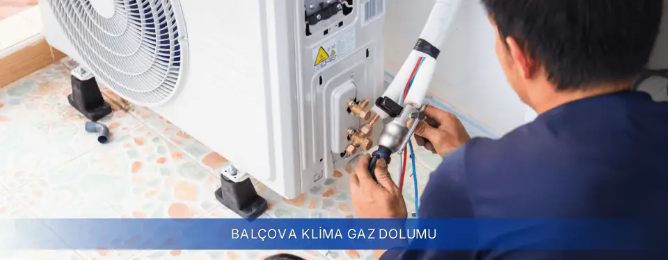 Balçova İlçemi Baymak Klima Gaz Dolumu